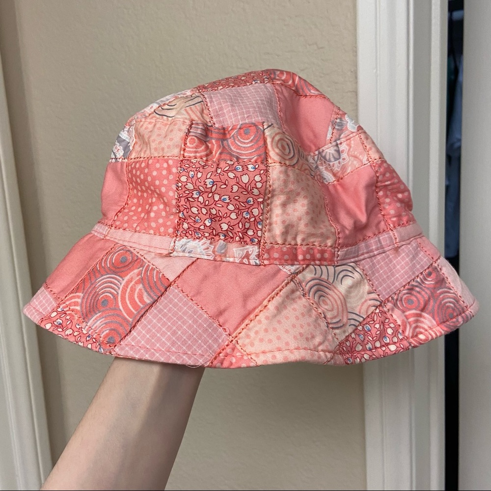 Pink Patchwork Bucket Hat